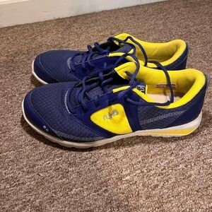 Ryka Access SML Women’s Blue And Yellow, Running  Sneaker Shoes Size 10M
